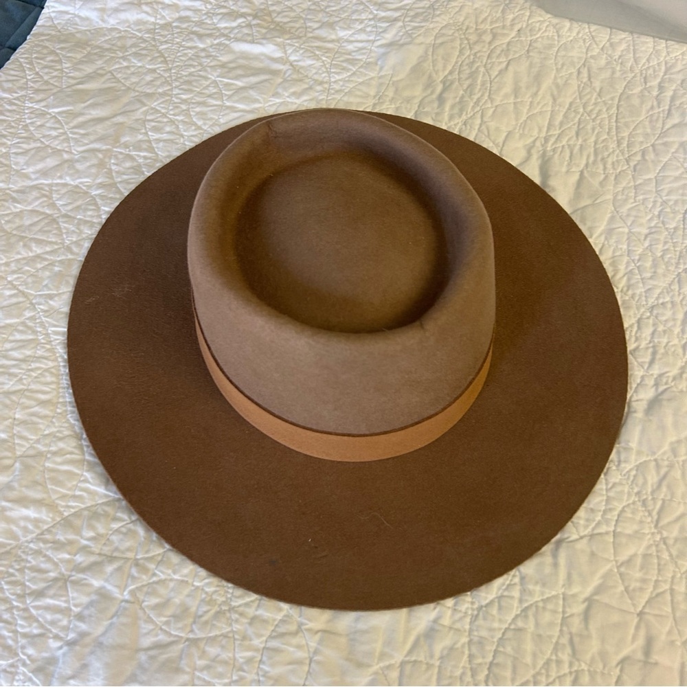 Lack of Color Mirage Boater Brown Hat